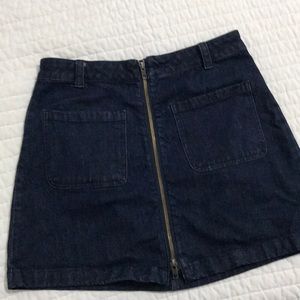 Madewell denim madewell skirt